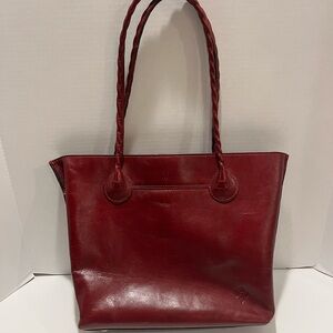 EUC Patricia Nash Leather Eastleigh Tote Shoulder Bag